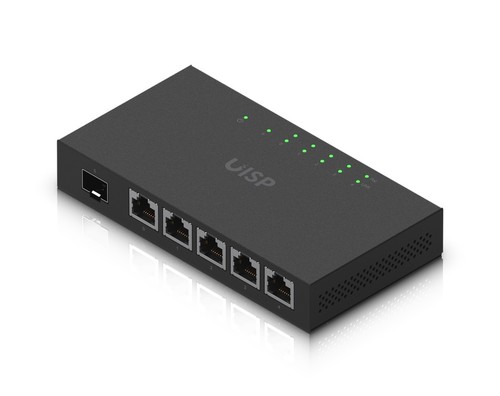נתב קומפקטי עם יציאת סיב אופטי EdgeRouter X SFP ER-X-SFP