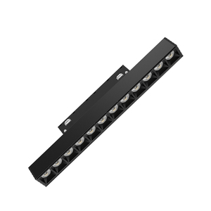 ספוט עדשות 12W לפס צבירה מגנטי CCT שחור Liper Saros