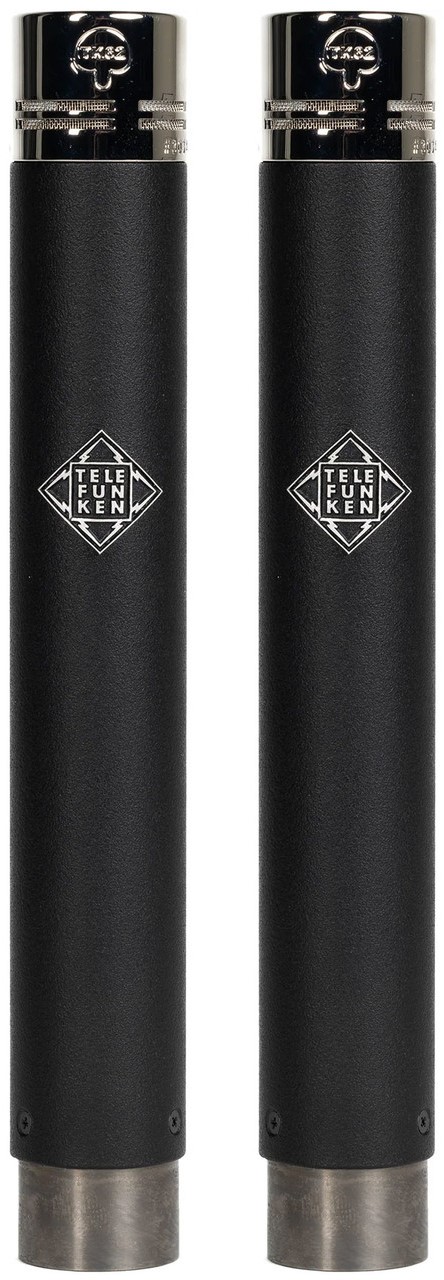 זוג מיקרופונים קונדנסר Telefunken M62 FET Condenser mic Stereo set
