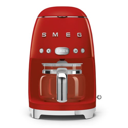 מכונת קפה פילטר SMEG בצבע אדום