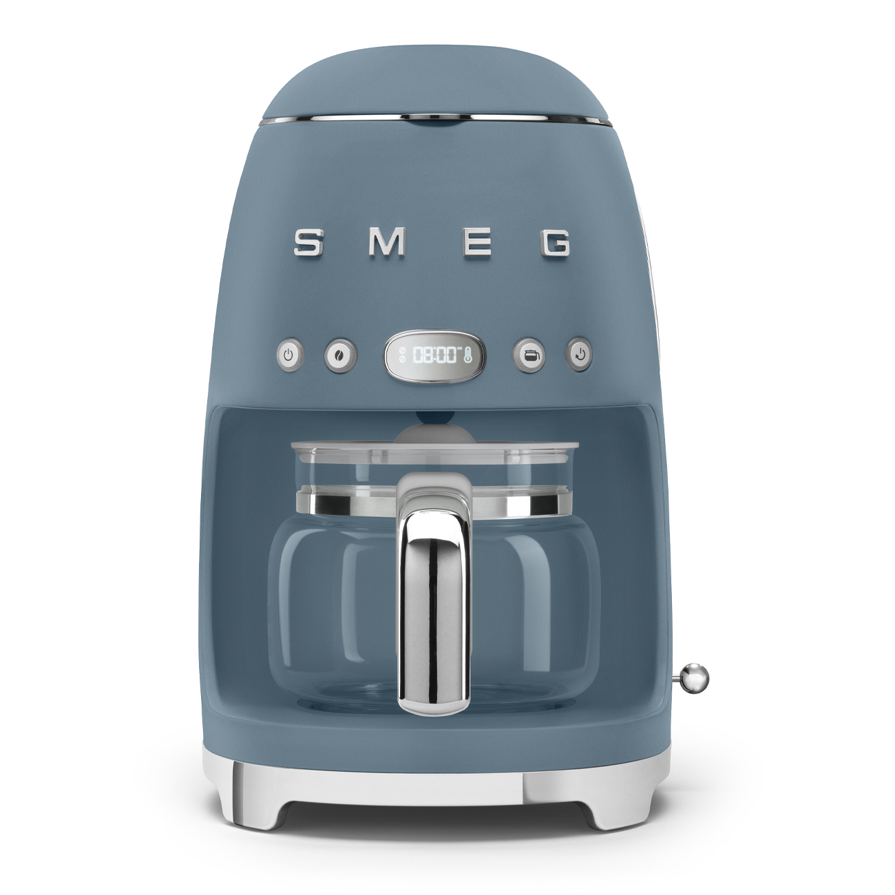 מכונת קפה פילטר SMEG בצבע כחול סערה