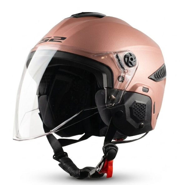 קסדת LS2 OF610 E-Bike- צבע רוז גולד