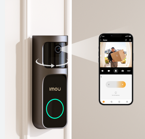 פעמון וידאו אלחוטי נטען IMOU Doorbell 2S Kit 2K Wi-Fi עם Chime
