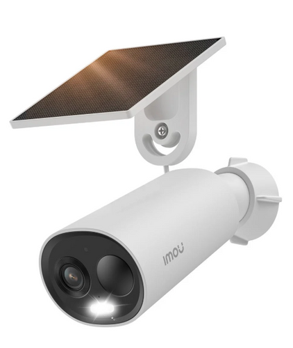מצלמת אבטחה חיצונית נטענת IMOU Cell 3C All in One 5MP Wi-Fi עם טעינה סולארית