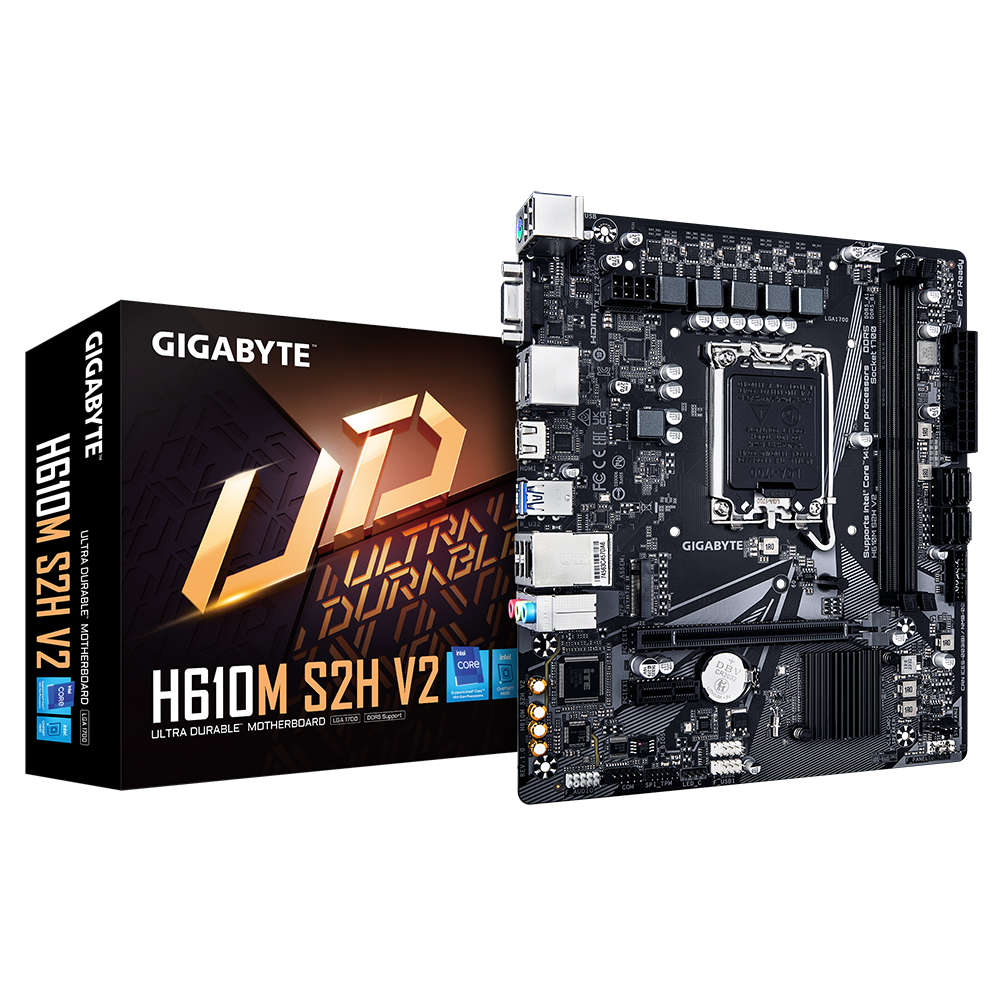 לוח אם Gigabyte H610M S2H V2 DDR5