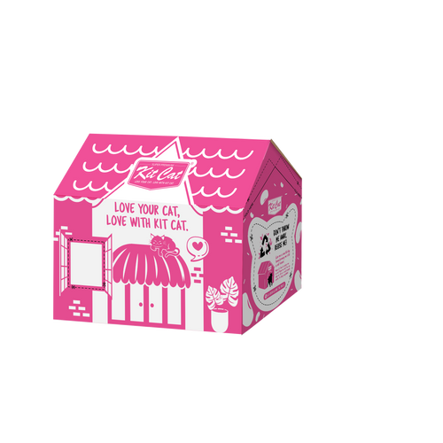 חול סויה קיט קט בניחוח תות 7 ליטר Kit Cat