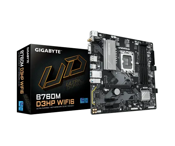לוח אם Gigabyte B760M D3HP WiFi 6 DDR5