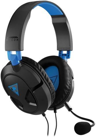 אוזניות גיימינג Turtle Beach Recon 50P - צבע שחור / כחול