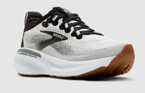 ברוקס Adrenaline GTS 25 רחבות לגברים בצבע White/Black