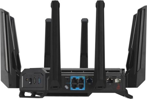 ראוטר גיימינג ASUS GT-BE19000 2.4GHZ/5GHZ/6GHZ WIFI7 8*ANT 