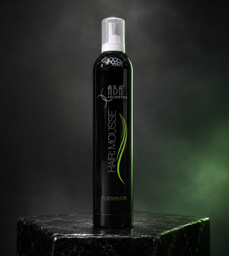 מוס לשיער ABA COSMETICS 500ML