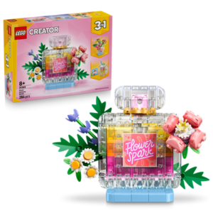 Floral Decor Perfume Bottle