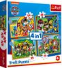 מארז 4 פאזלים - מפרץ ההרפתקאות יוצאים למשימות חילוץ