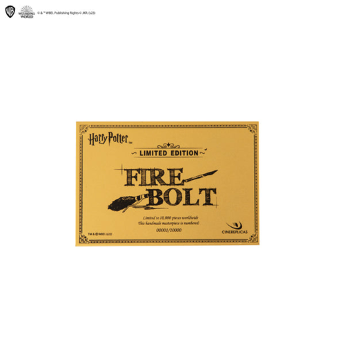 מטאטא Firebolt מהדורה מוגבלת – Harry Potter Cinereplicas Collectible Replica