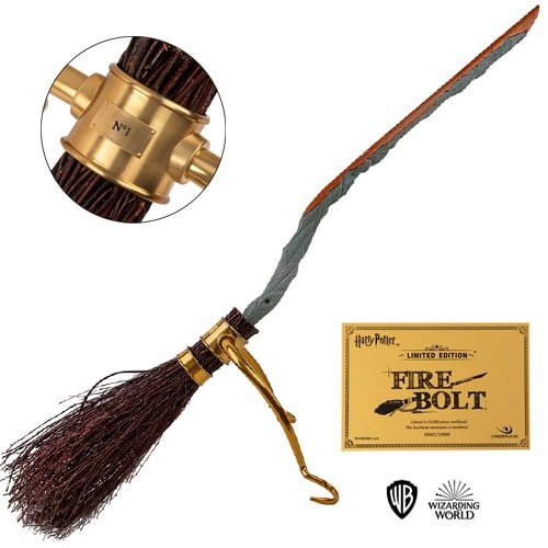מטאטא Firebolt מהדורה מוגבלת – Harry Potter Cinereplicas Collectible Replica