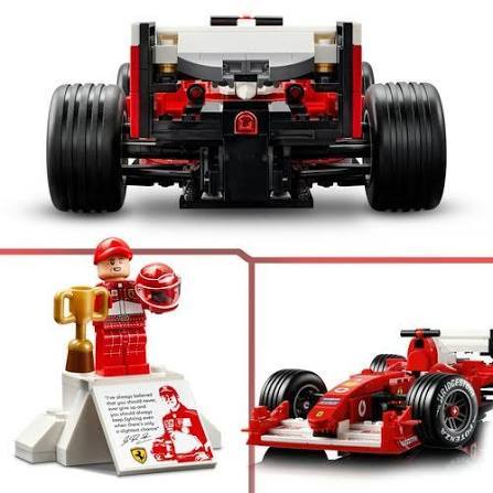 FERRARI F2004 AND MICHAEL SCHUMACHER