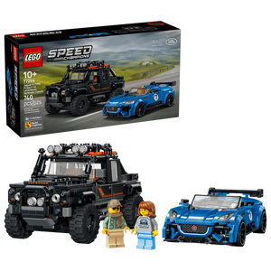 ספיד - Jaguar Project 7 ו- Land Rover Defender LEGO 77264  