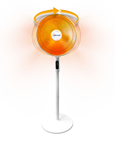 תנור מקרן חום 500W/1000W 600701-010