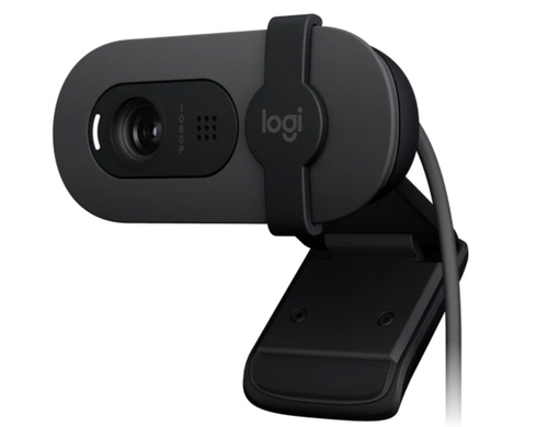 מצלמת רשת עסקית Logitech Brio 105 FHD Webcam Graphite