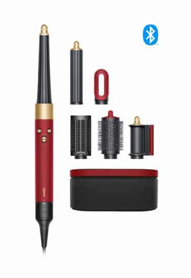 מעצב שיער ™Dyson Airwrap i.d HS08 בצבע אדום קטיפה גולד Straight+Wavy