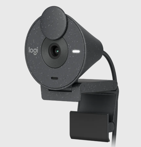 מצלמת רשת Logitech Brio 300 FHD Webcam Graphite