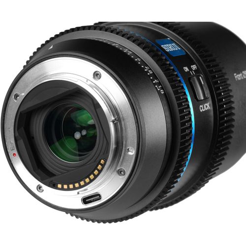 עדשה אנמורפית אוטופוקוס Sirui 40mm T1.8 1.33x S35 Autofocus Anamorphic (Sony E, Blue Flares) - יד שניה!
