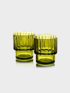 סט 6 כוסות וויסקי 390 מ"ל GREEN GOLD CRYSTALINE