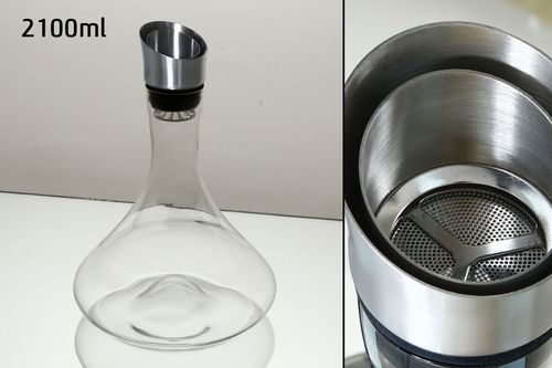 דקנטר תה CRYSTALINE שקוף
