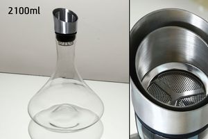 דקנטר תה CRYSTALINE שקוף