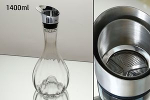 דקנטר תה CRYSTALINE שקוף