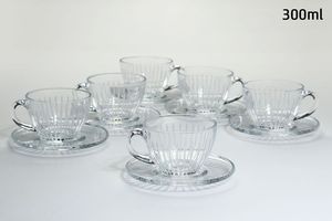 סט תה 12 חלקים crystaline toulip