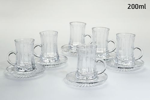 סט 12 חלקים אספרסו crystaline toulip