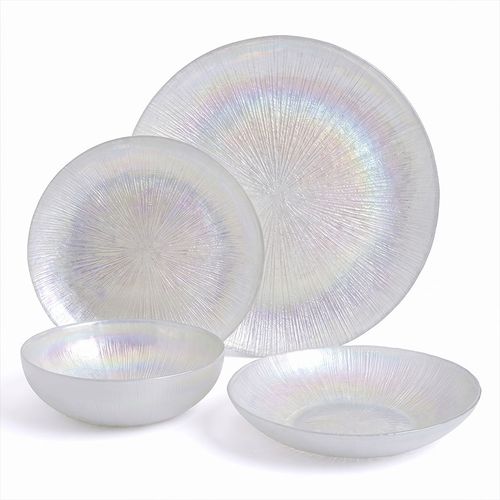 סט 18 צלחות MARTINEZ PEARL