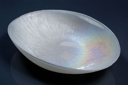 קערה זכוכית אובלית MARTINEZ PEARL