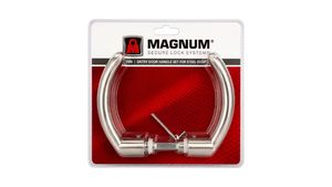 סט ידיות כניסה לדלת פלדה MAGNUM דגם 399 – גימור ניקל