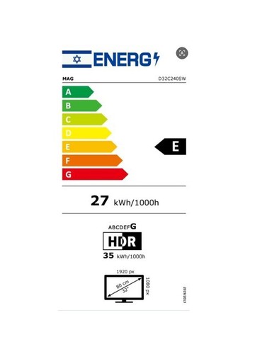 מסך מחשב מסך מחשב גיימינג קעור MAG D32C240SW 32