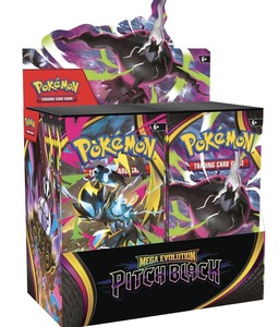 קופסת בוסטרים Pokémon Mega Evolution: Pitch Black |Game card TCG Booster Box