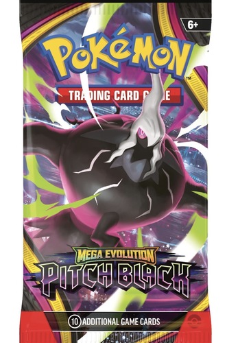 קופסת בוסטרים Pokémon Mega Evolution: Pitch Black |Game card TCG Booster Box