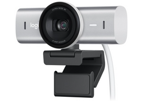 מצלמת רשת Logitech MX Brio 4K Ultra HD Webcam Pale Gray