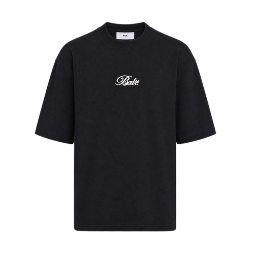 חולצה BALR מידות XS-XXL לגברים בגוון שחור עם חתימה