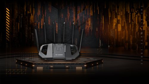 ראוטר גיימינג ASUS TUF Gaming BE6500 Dual Band WiFi 7