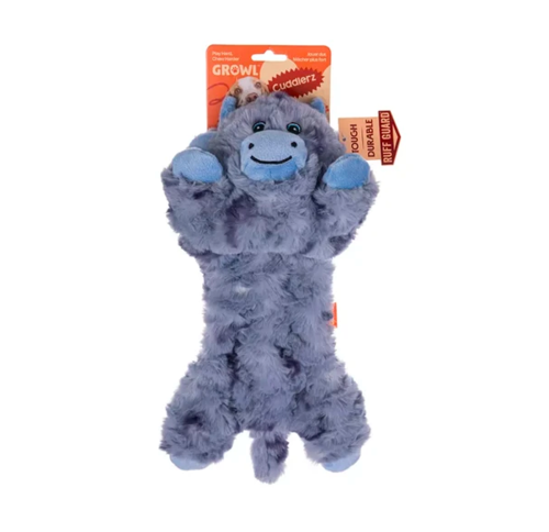 בובה פרוותית מחבקת פרה