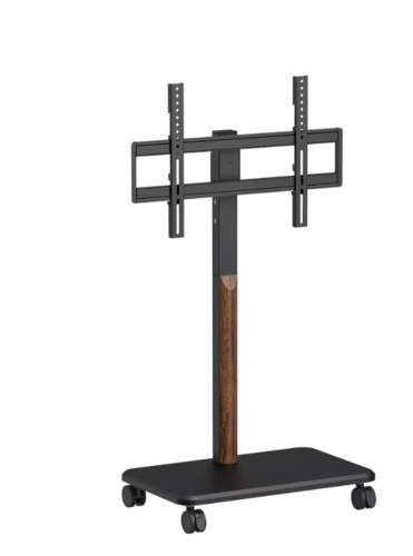    מעמד רצפתי מעוצב עם גלגלים למסכים עד 85″FS63-46SW Black