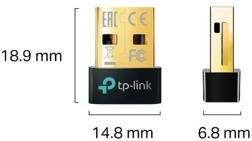 מתאם בלוטות' TP-Link UB500 Bluetooth 5.4 Nano USB