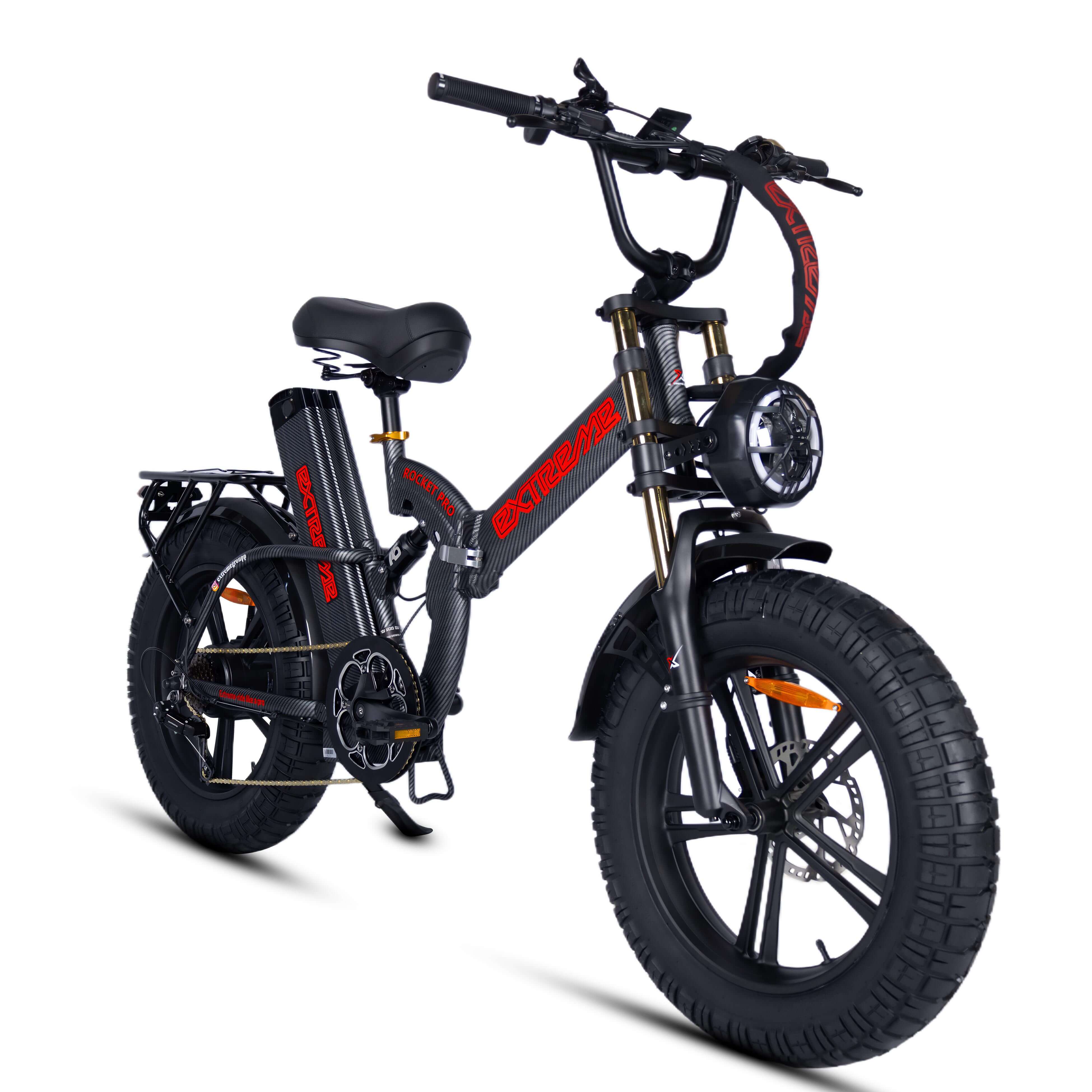 אופניים חשמליים אקסטרים רוקט פרו 60V 25A EXTREME ROCKET PRO