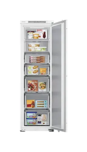 מקפיא בלבד אינטגרלי 7 מגירות SAMSUNG BRZ22700EWW NF דגם 2026 – חדש !!!