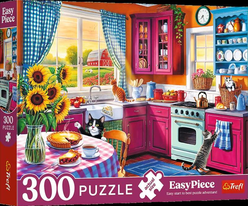 פאזל 300 חלקים - בוקר במטבח