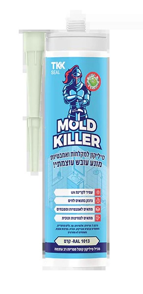 סיליקון מקצועי נגד עובש במגוון צבעים