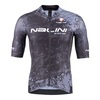 חולצה לרכיבת אופניים לגברים APOTEOSI JERSEY שחור אלסטית טכנית אריג נעים ורך על הגוף