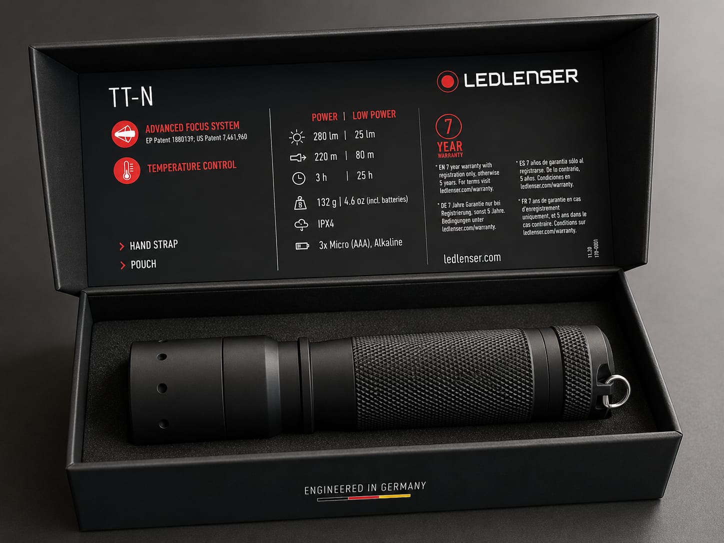 פנס יד TT-N Led Lenser